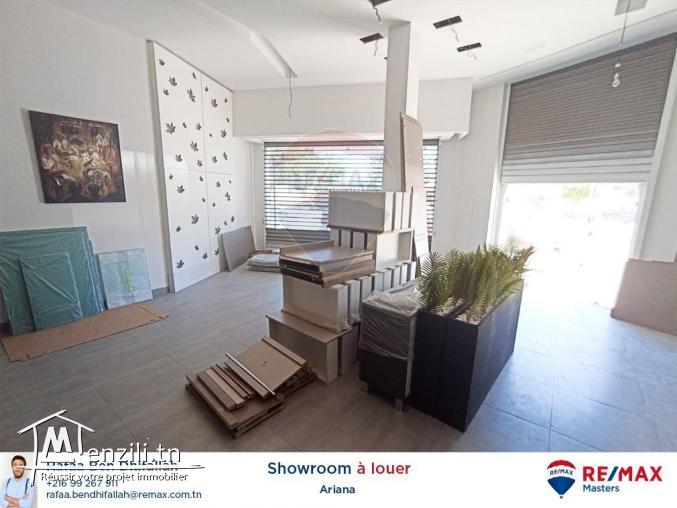 Un showroom à la location