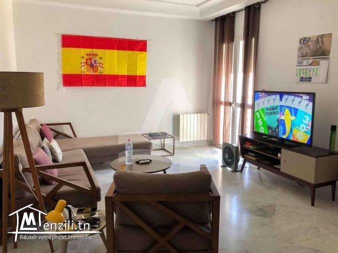 Location d'un appartement s+1 meublé aux berges du lac