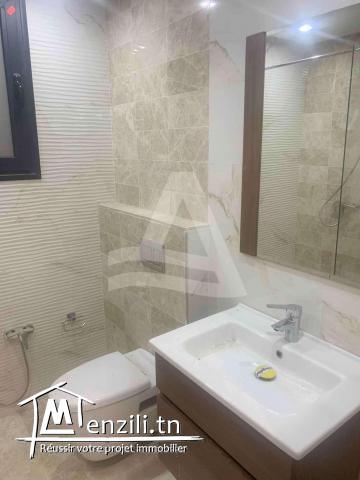 Location d'un appartement s+2 avec terrasse aux jardins de Carthage