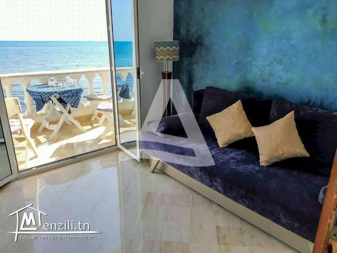 Location d'un appartement meublé vue mer