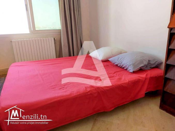 Location d'un appartement meublé vue mer