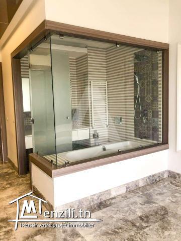 Location d'un appartement luxueuse S+3 avec piscine  au lac2