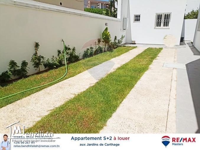 À la location un s2 aux Jardins de Carthage