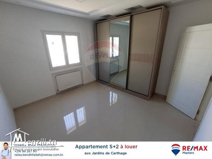 À la location un s2 aux Jardins de Carthage