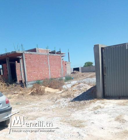 Terrain au bord de la mer à" Chatt ezouhour"'