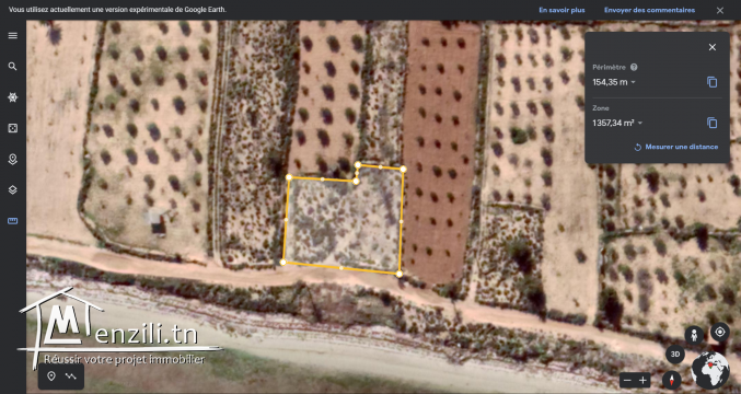 VENTE TERRAIN A KERKENNAH