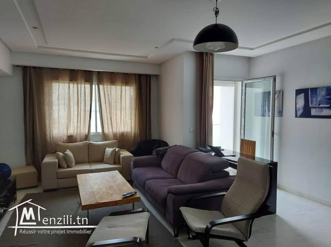 A louer appartement S2 meublé aux jardins de carthage