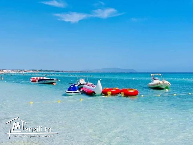 Terrain à 400 m de la plage hammam ghzeze