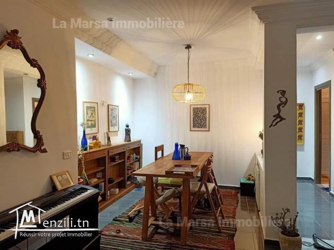 A Louer appartement s3 avec grande terrasse à Marsa Ville