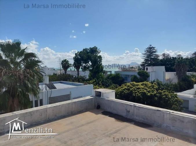 A Louer villa s4 avec piscine et jardin, Carthage Hannibal