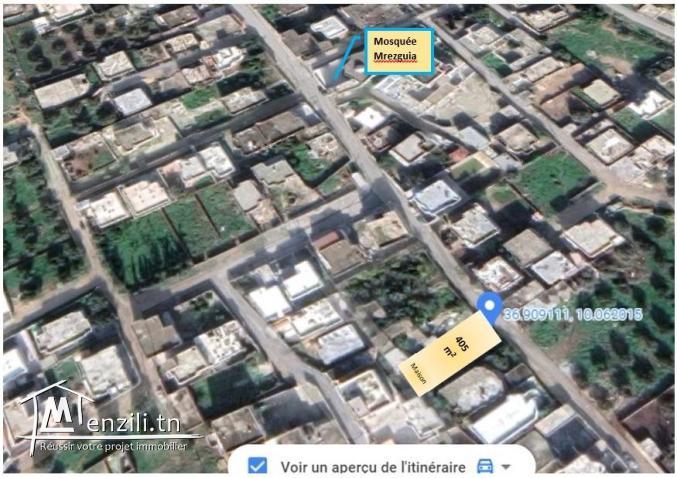 Maison et Terrain à vendre à Mrezguia Sidi Thabet