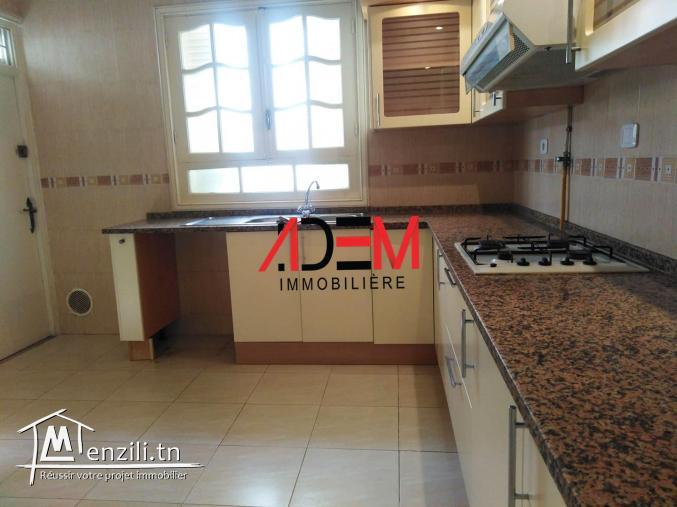 Spacieux RDC S4 de haut standing à Khzema