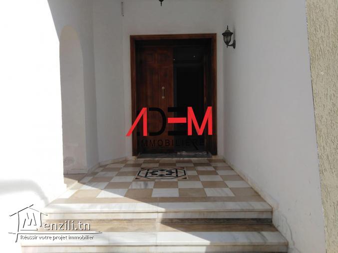 Spacieux RDC S4 de haut standing à Khzema