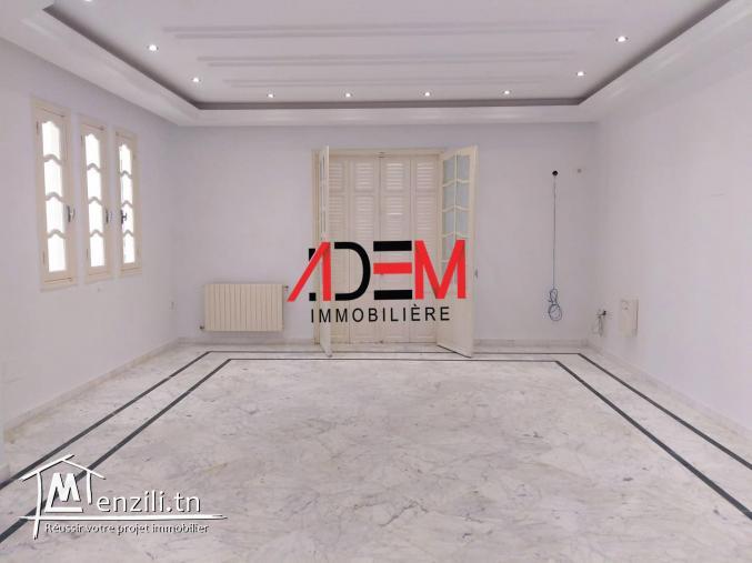 Spacieux RDC S4 de haut standing à Khzema