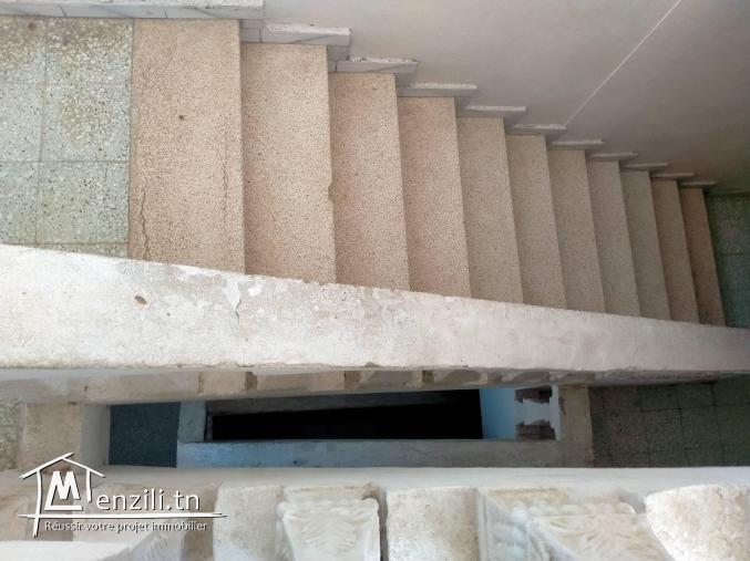 Immeuble 2 étages + Fond de commerce + Magazin