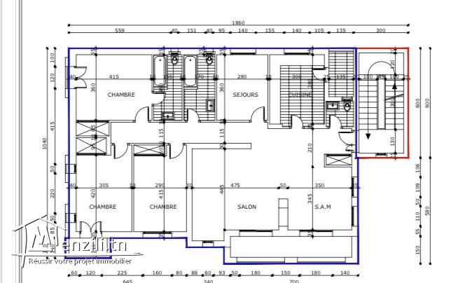 À vendre deux appartement dans une résidence r+2