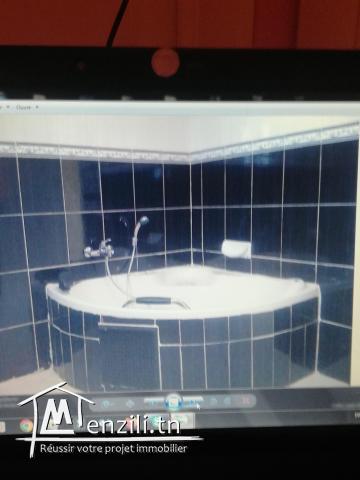 Étage de villa tout neuf à la marsa