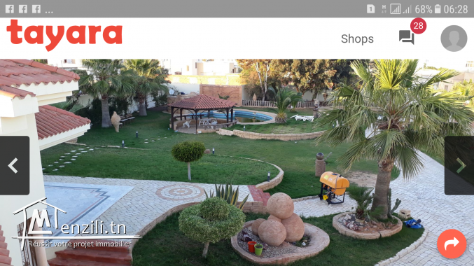 villa a vendre route lafrane km7 markez wali