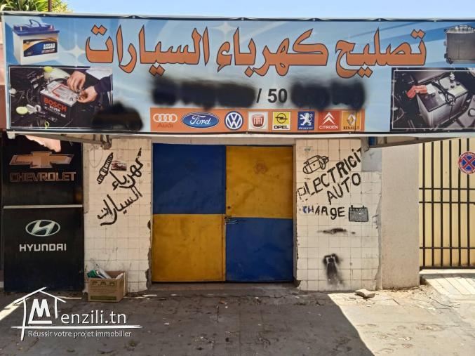 Fond de commerce garage électricité automobile à vendre