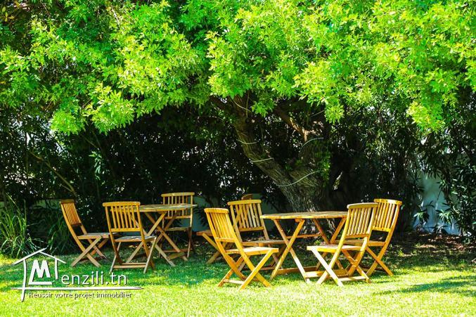 VILLA S+6 DINKY HAMMAMET :