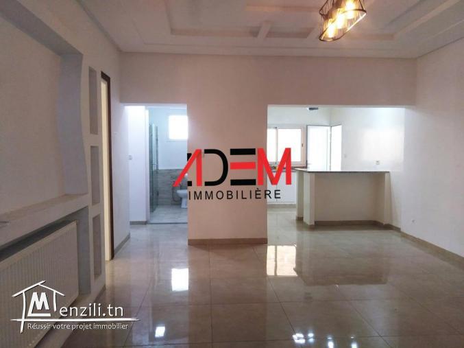 Etage de villa S2 de haut standing à Khzema