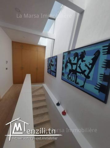 A louer une maisonnette meublée au port de Sidi Bou Said