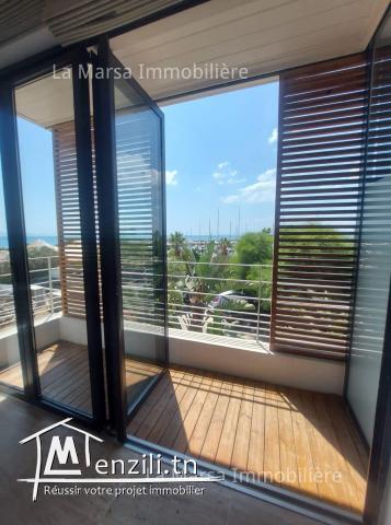 A louer une maisonnette meublée au port de Sidi Bou Said