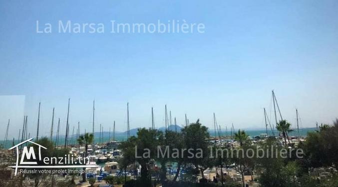 A louer une maisonnette meublée au port de Sidi Bou Said