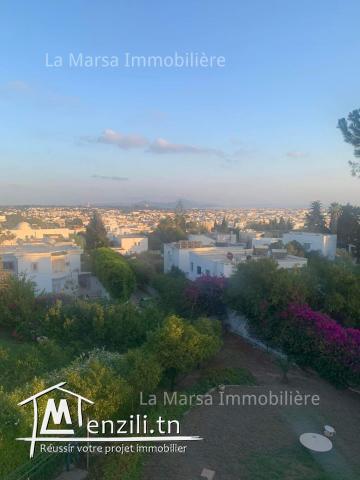 A Louer étage de villa s3 à Gammarth Supérieur