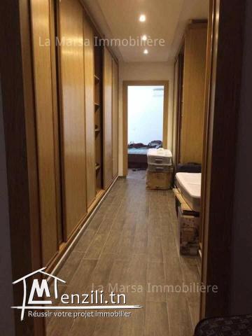 A louer villa s4 avec piscine et jardin, La Soukra