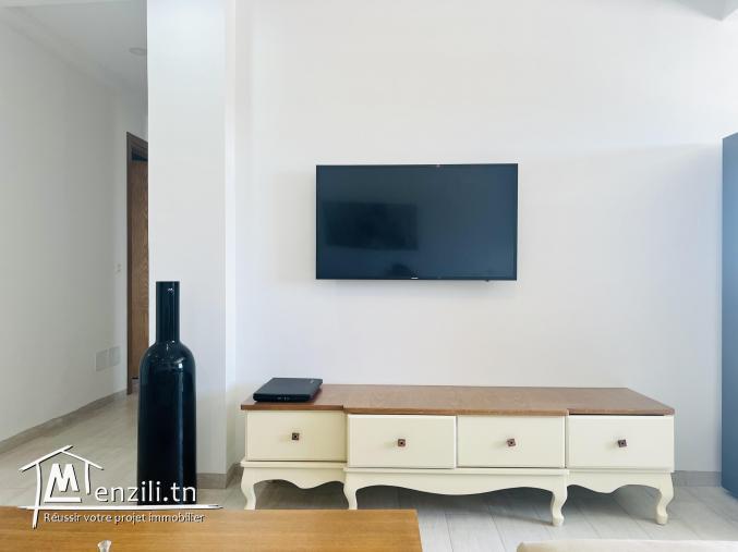 Appartement luxe meublé pour courte durée min 1 mois