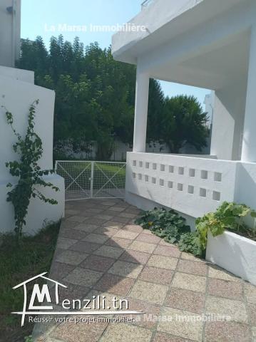 A Louer rez-de-chaussée s3 avec jardin, Kheiredine