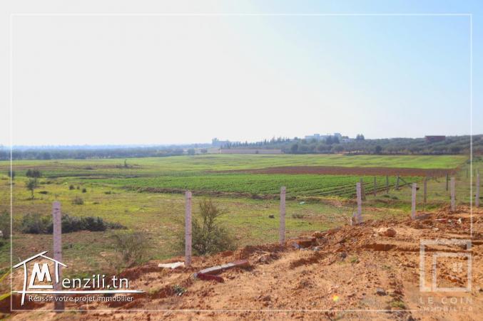 Projet de lotissement vue sur mer Hammamet