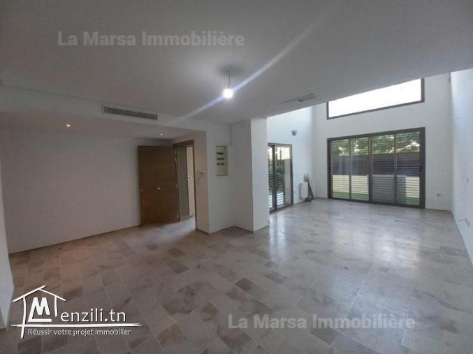 A Louer duplex s4 avec jardin  aux Jardins de Carthage