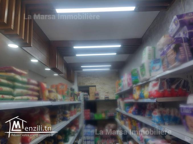 A Vendre Fonds de commerce d'une superette, La Goulette