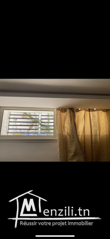 A louer studio S+0 + parking de voiture à Jardins d’El Menzah 1