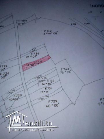 Terrain a vendre a kalaa sghira (sousse)  prés du lycée