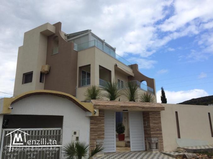Villa haut standing a la plage d’el haouaria cap bon