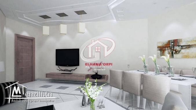 a vendre s+3 neuf sur falaise MONASTIR