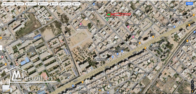 terrain à vendre prés mosqué elhidaya omrane MONASTIR