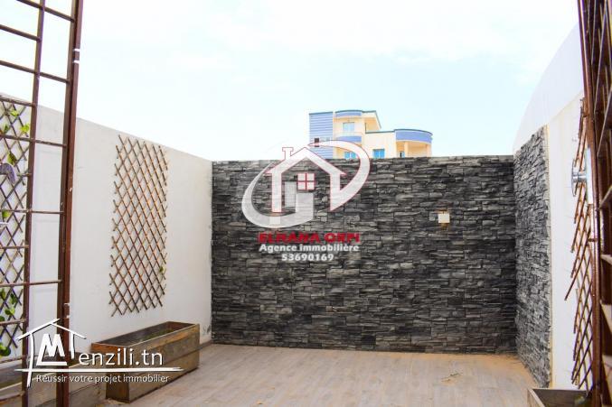 Appartement S+0 au RDC neuf et proche de la plage