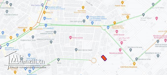 A VENDRE TERRAIN R+4 SAHLOUL 4  SOUSSE