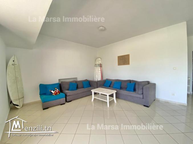 A Louer villa avec jardin et vue mer à La Marsa