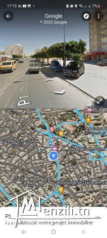 Terrain 500m2  centre villa jawhra soussd
