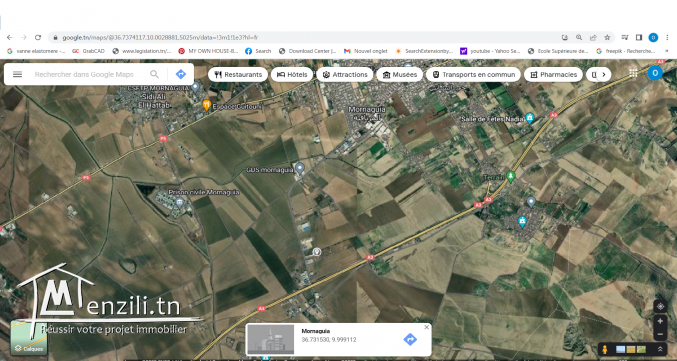 بيع ارض صالحة للبناء