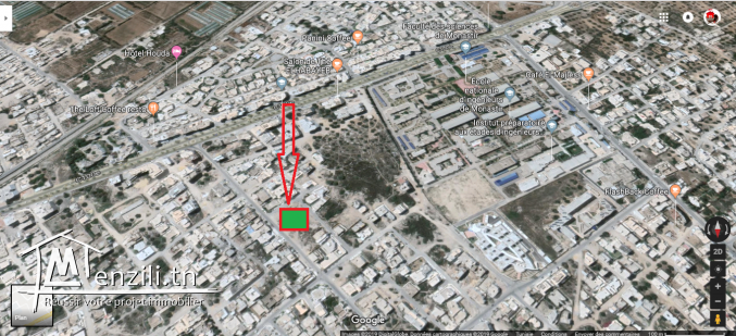 investissement Terrain pour les promoteurs omrane MONASTIR