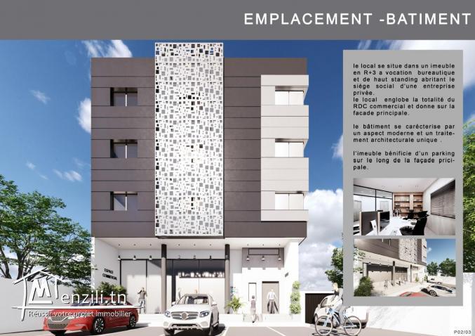 Local commerciale à louer de 121 m2 ben arous ezzahra medina