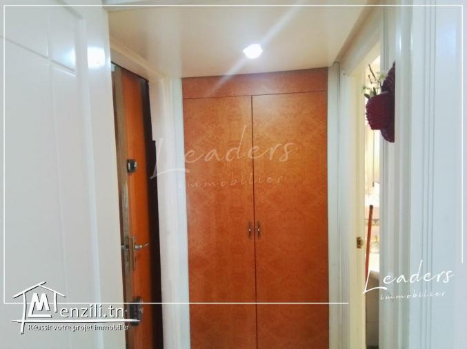 À vendre un appartement S+1 situé à HAMMAMET NORD avec un superficie totale de 57 m²