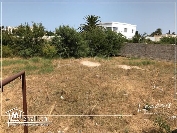 A VENDRE un beau terrain viabilisé, situé à Chotrana 1