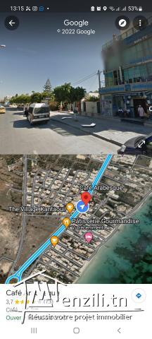 Avendre terrain 660m2 de vocation R+3 pré café fation kantaoui